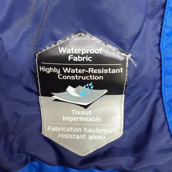 ✅ Mens SMALL Columbia Interchange 3-in-1 Waterproof Jacket/Coat Hooded Blue/Navy - Picture 10 of 12